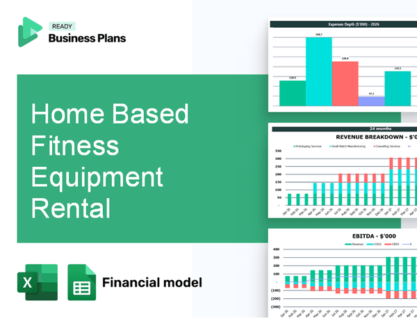 Home Based Fitness Equipment Rental Financial Model