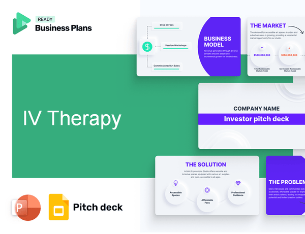 IV Therapy Pitch Deck