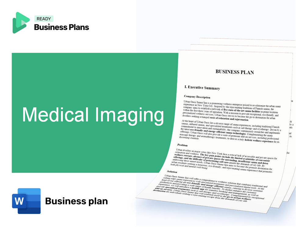 Medical Imaging Business Plan