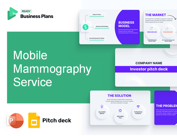 Mobile Mammography Service Pitch Deck
