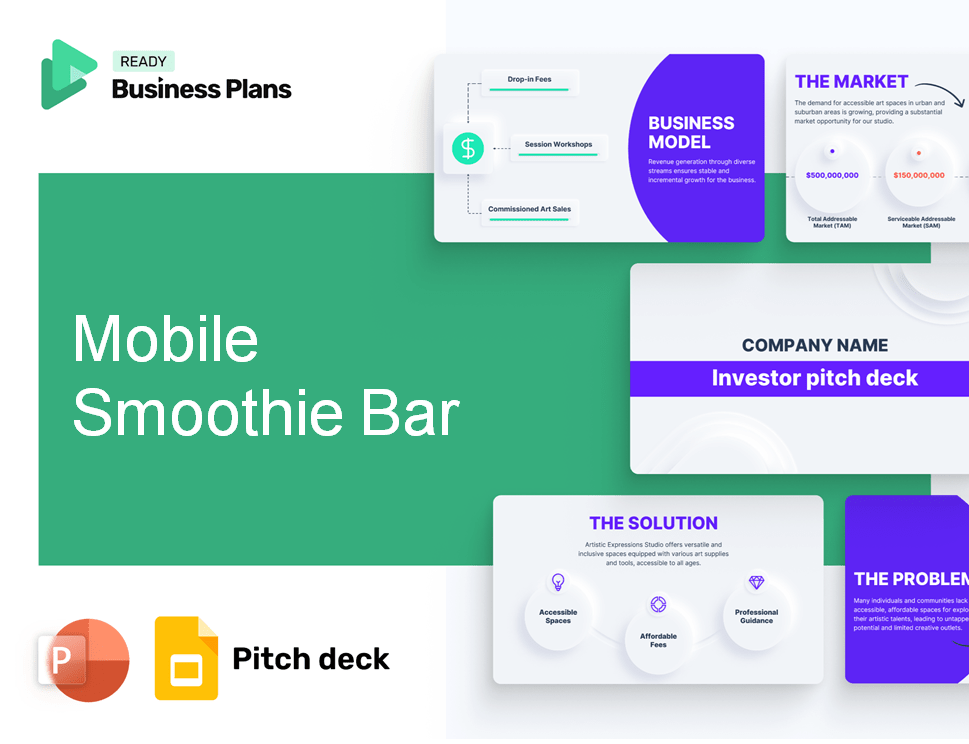 Mobile Smoothie Bar Pitch Deck