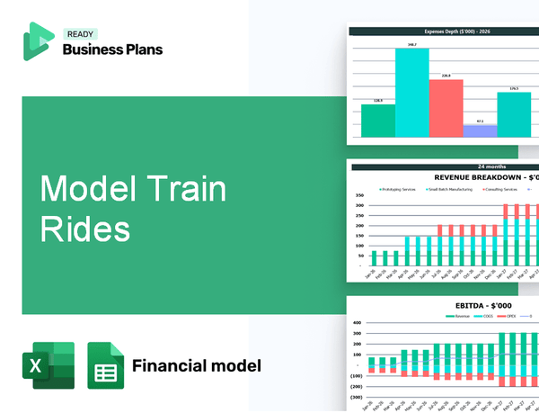 Model Train Rides Financial Model