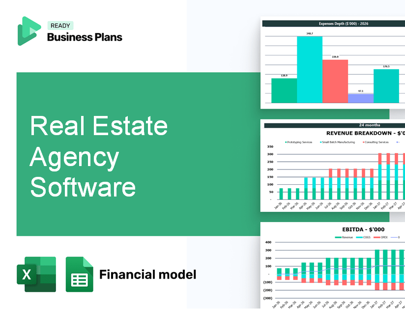 Real Estate Agency Software Financial Model