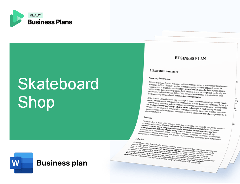 Skateboard Shop Business Plan