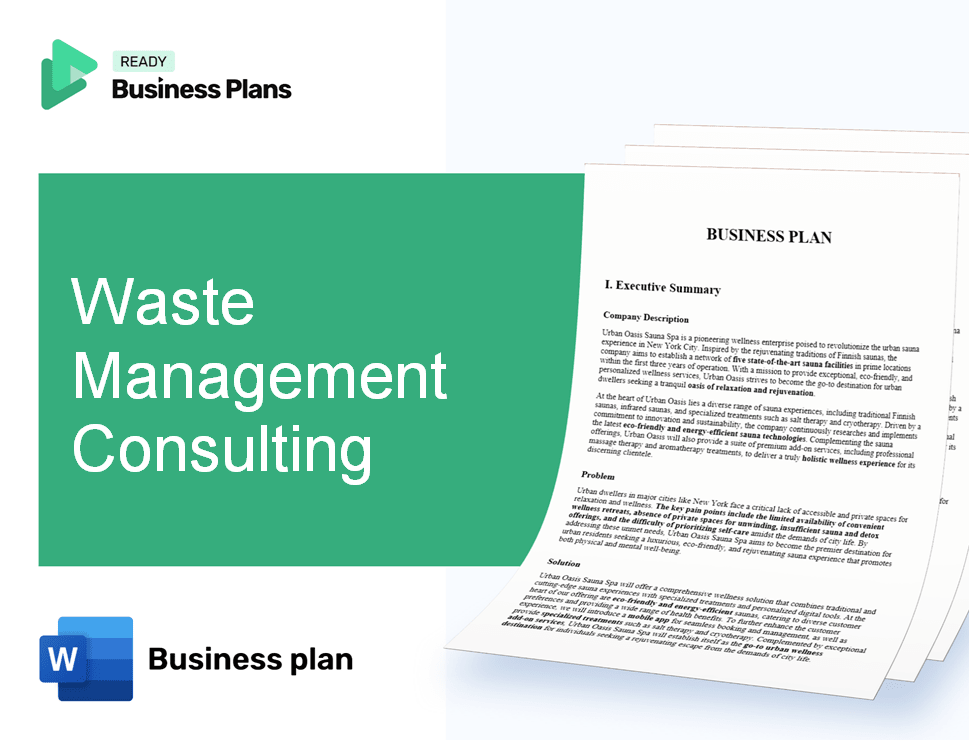 Waste Management Consulting Business Plan